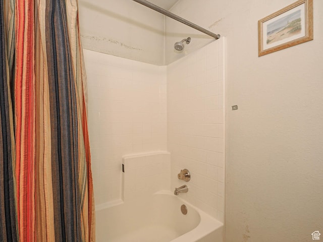3988 W Sugar Beet Dr S, West Valley City, UT 84120 - full bathroom featuring shower / bath combo with shower curtain