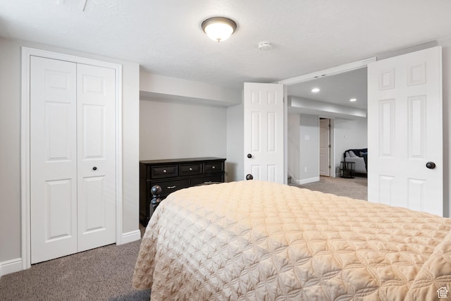 149 E 800 N, Bountiful, UT 84010 - bedroom with carpet floors, recessed lighting, and two closets