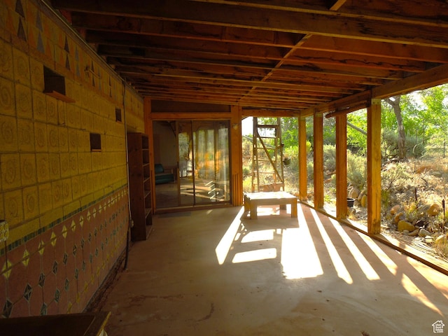 313 W Holyoak Ln, Castle Valley, UT 84532 - view of unfurnished sunroom