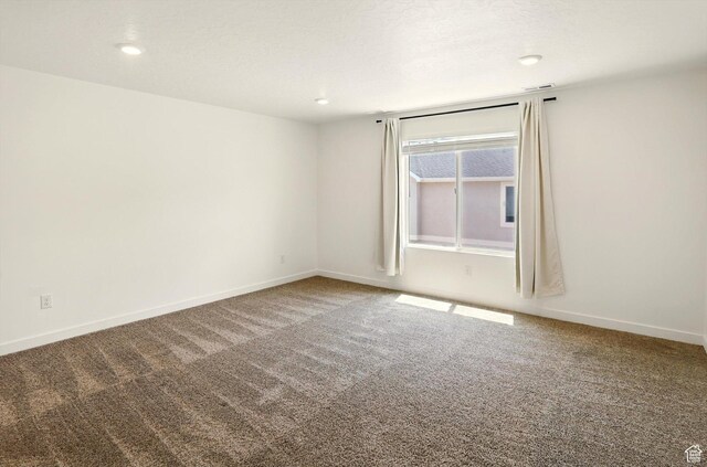 1147 E Fathom Ln, Saratoga Springs, UT 84045 - unfurnished room with carpet and recessed lighting