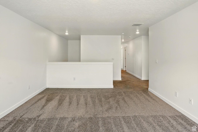 1147 E Fathom Ln, Saratoga Springs, UT 84045 - carpeted empty room with a textured ceiling and recessed lighting