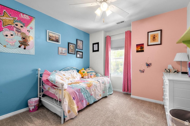 1738 N Brett St, Tooele, UT 84074 - carpeted bedroom with baseboards and ceiling fan