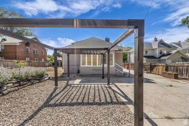 2546 S Fowler, Ogden, UT 84401 - view of patio with a pergola