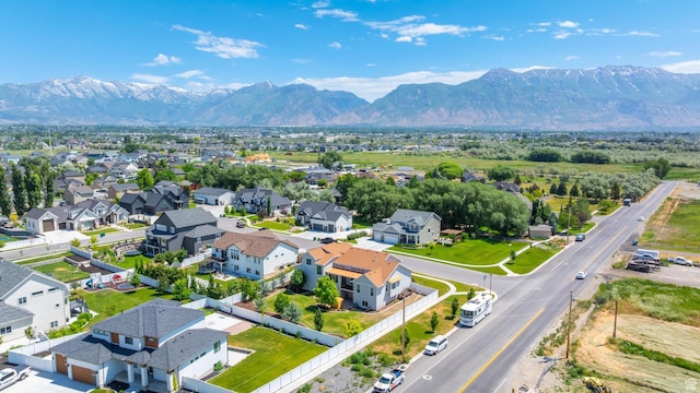 1872 S 250 W, Lehi, UT 84043 - aerial view of residential area with a mountainous background