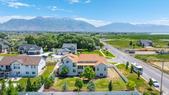 1872 S 250 W, Lehi, UT 84043 - aerial view of residential area featuring a mountainous background
