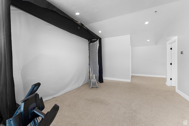 1872 S 250 W, Lehi, UT 84043 - home theater room featuring carpet flooring and recessed lighting