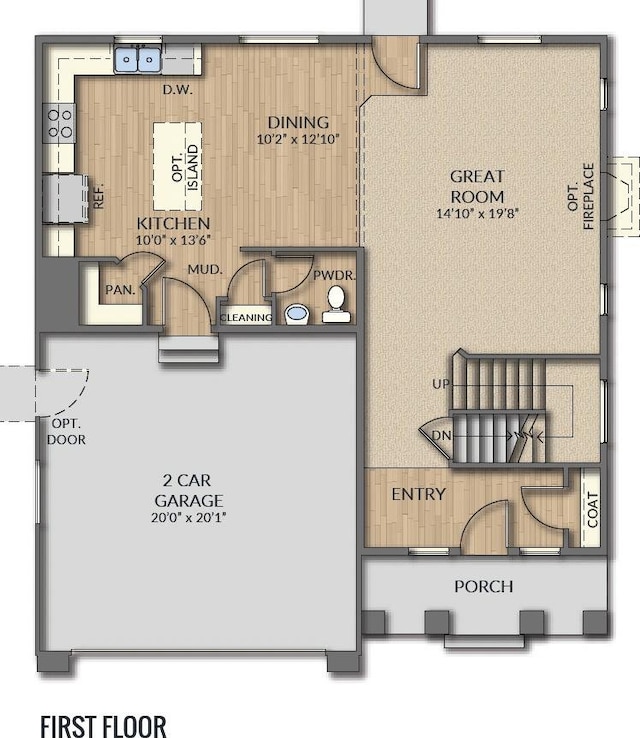 4728 E Lake Corner Dr, Eagle Mountain, UT 84005 - view of property floor plan