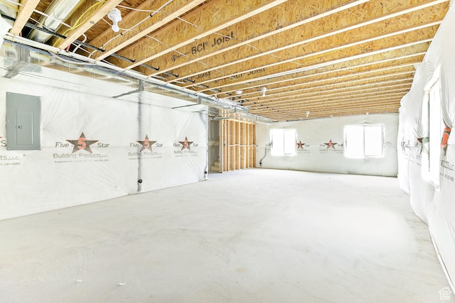4728 E Lake Corner Dr, Eagle Mountain, UT 84005 - basement with electric panel
