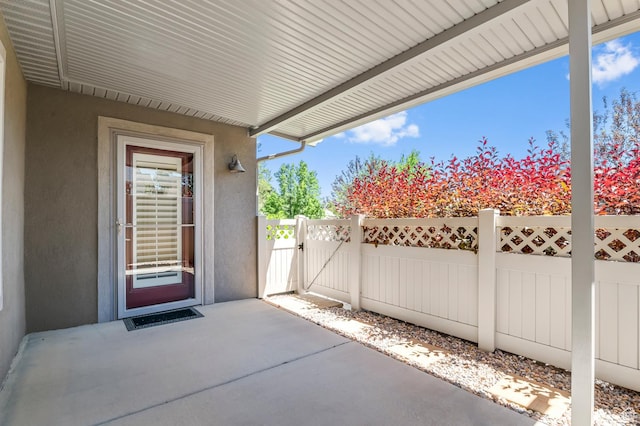 9213 S 2040 W Unit C, West Jordan, UT 84088 - view of patio featuring a gate