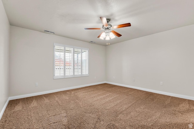 9213 S 2040 W Unit C, West Jordan, UT 84088 - unfurnished room featuring ceiling fan and carpet flooring