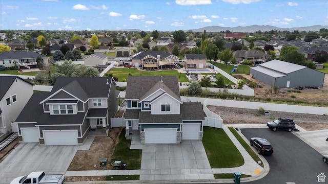 4113 S 3560 W, West Haven, UT 84401 - aerial view of residential area featuring mountains