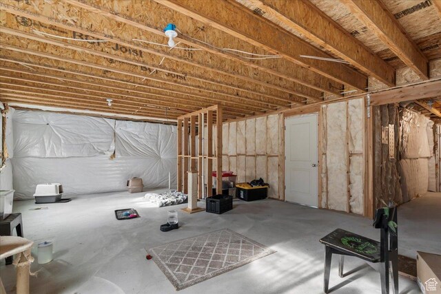 4113 S 3560 W, West Haven, UT 84401 - view of unfinished below grade area