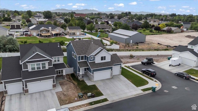 4113 S 3560 W, West Haven, UT 84401 - aerial perspective of suburban area featuring a mountain backdrop