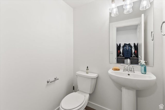 4113 S 3560 W, West Haven, UT 84401 - bathroom with toilet and baseboards
