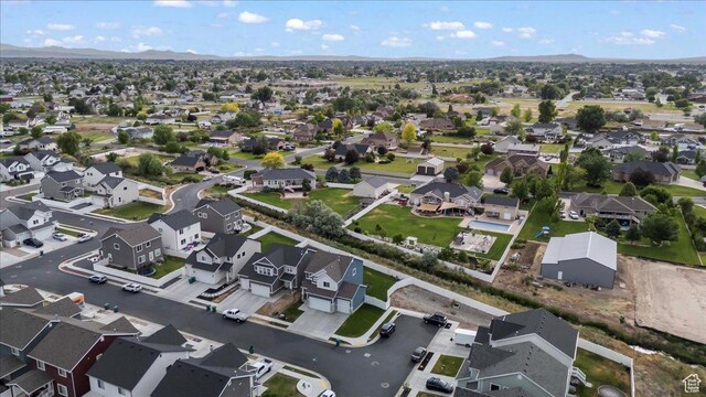 4113 S 3560 W, West Haven, UT 84401 - aerial overview of property's location featuring nearby suburban area and a mountain backdrop