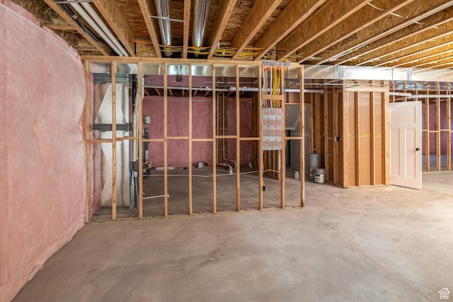 156 N Sherwood Dr, Providence, UT 84332 - view of unfinished below grade area