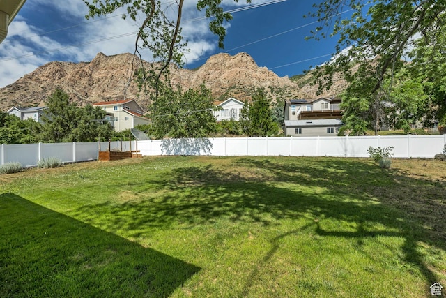 470 Hiland Rd, Ogden, UT 84404 - view of yard featuring a mountain view