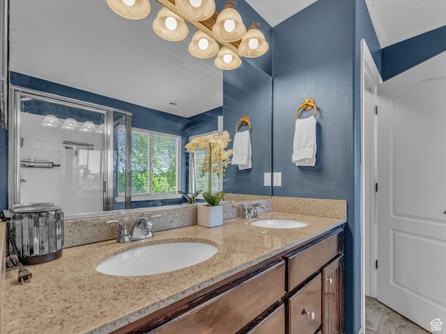 6238 W 8235 S, West Jordan, UT 84084 - full bath featuring double vanity and an enclosed shower