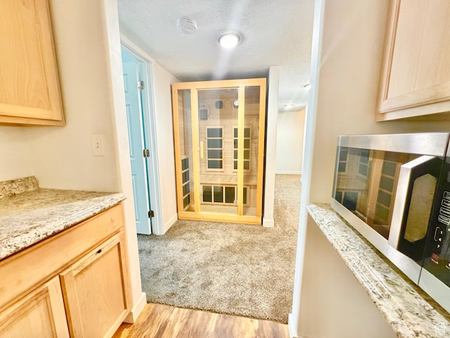 5923 W 8170 S Unit U102, West Jordan, UT 84081 - sauna with wood finished floors and carpet floors