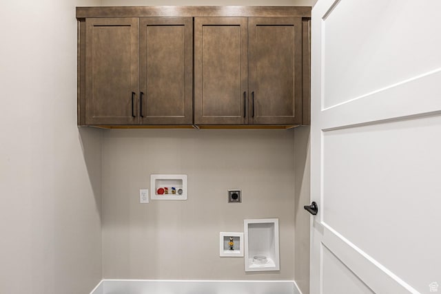 3539 E 1120 E Unit 110, Spanish Fork, UT 84660 - laundry room featuring hookup for an electric dryer, hookup for a washing machine, and cabinet space
