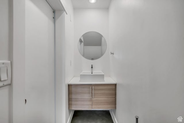 877 S 200 W Unit 212, Salt Lake City, UT 84101 - bathroom featuring vanity and concrete flooring