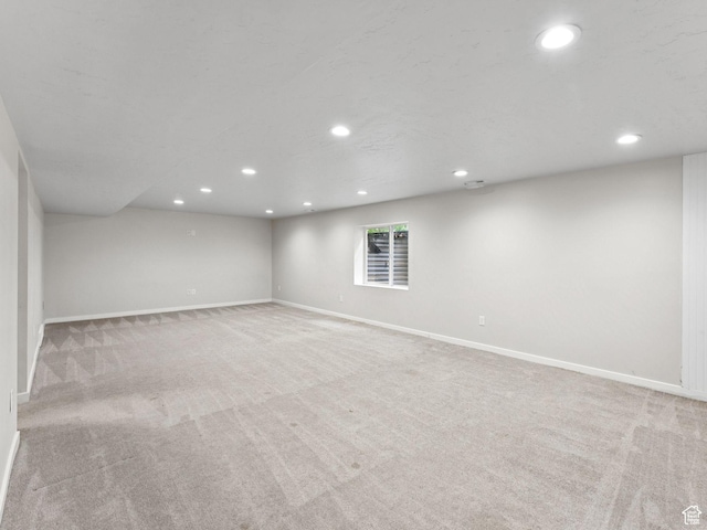 1212 Pinehurst Cir, Farmington, UT 84025 - empty room featuring recessed lighting and light carpet