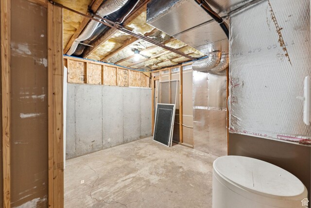 1212 Pinehurst Cir, Farmington, UT 84025 - view of unfinished below grade area