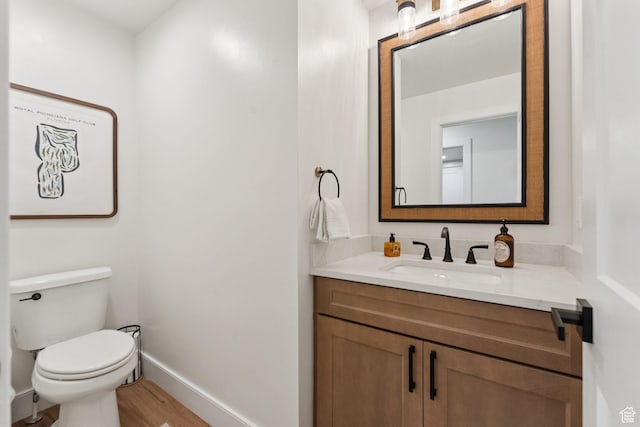 1537 N Sweetwater Ln, Farmington, UT 84025 - half bath featuring vanity and wood finished floors