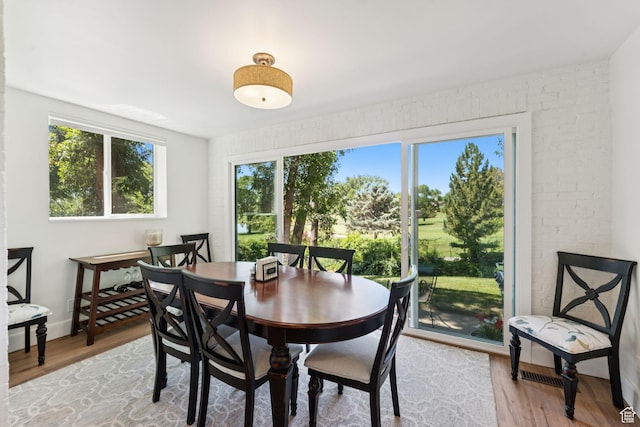 1537 N Sweetwater Ln, Farmington, UT 84025 - dining space with light wood-style flooring