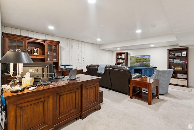 1537 N Sweetwater Ln, Farmington, UT 84025 - office space with light colored carpet and recessed lighting