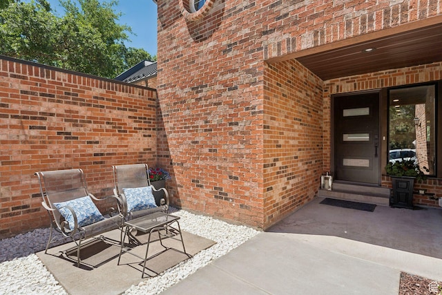 1537 N Sweetwater Ln, Farmington, UT 84025 - doorway to property featuring brick siding