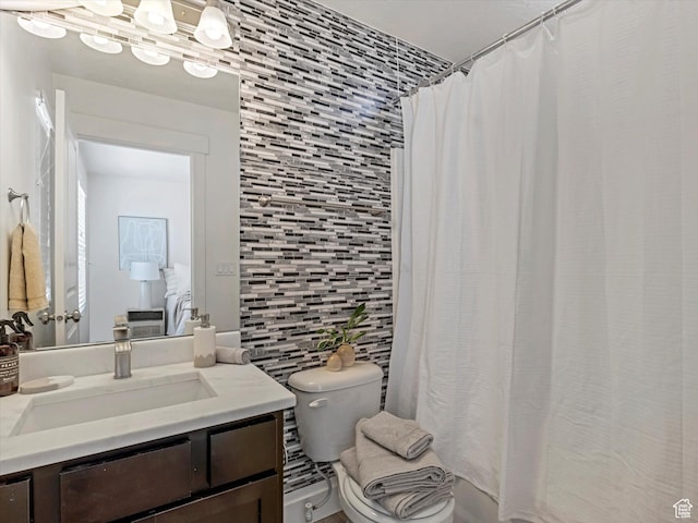 4851 W Daybreak Pkwy, South Jordan, UT 84009 - bathroom with tile walls and vanity