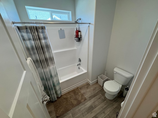 949 W Big Ben Ln Unit I304, Saratoga Springs, UT 84045 - bathroom featuring shower / bath combo and wood finished floors