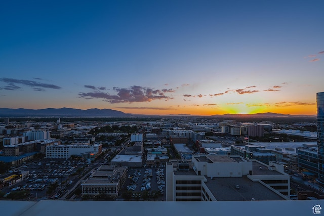 44 W Broadway S Unit 2005S, Salt Lake City, UT 84101 - view of city featuring a mountainous background