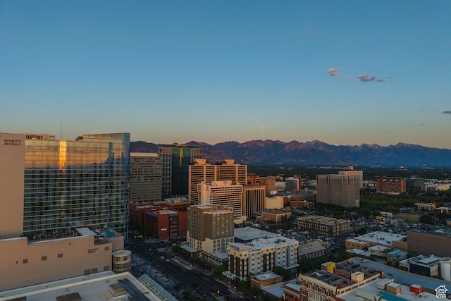 44 W Broadway S Unit 2005S, Salt Lake City, UT 84101 - city view featuring a mountain backdrop