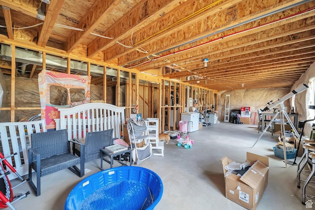 633 Little Rock Dr, Santaquin, UT 84655 - view of unfinished below grade area