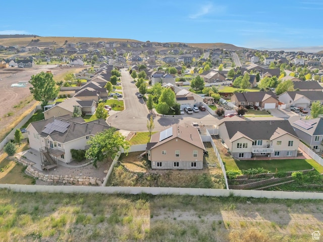 633 Little Rock Dr, Santaquin, UT 84655 - aerial view of property and surrounding area with nearby suburban area