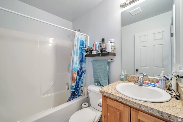 633 Little Rock Dr, Santaquin, UT 84655 - full bath with shower / tub combo and vanity