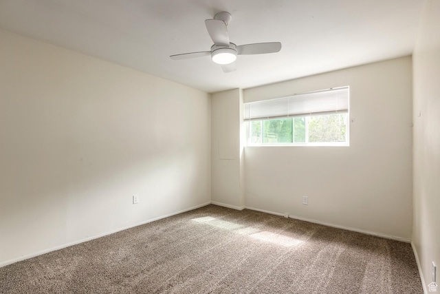 32 S Smokey Ln, Emigration Canyon, UT 84108 - carpeted spare room with ceiling fan and baseboards