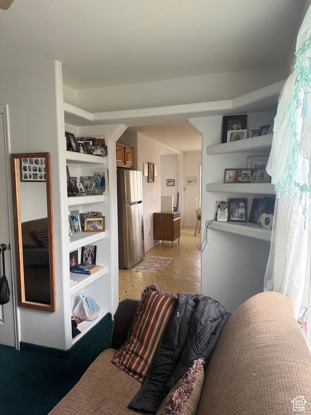 388 N Main St, Monticello, UT 84535 - bedroom with freestanding refrigerator