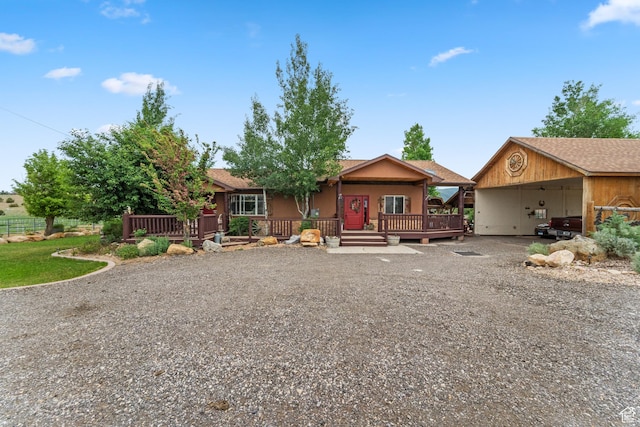 1665 E 1200 N, Mount Pleasant, UT 84647 - view of front of house with driveway and a carport