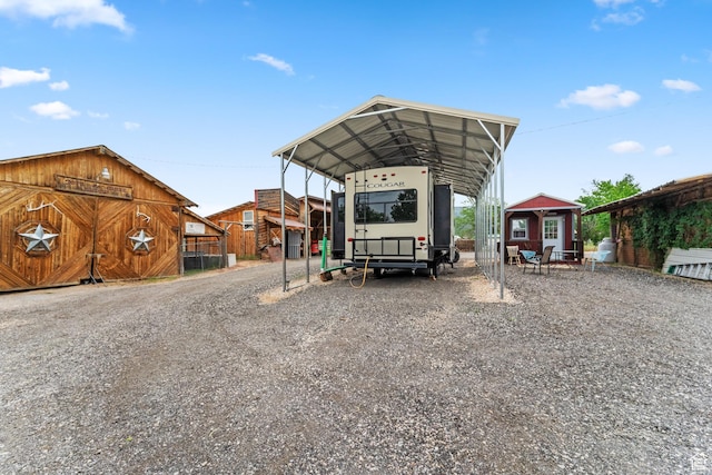 1665 E 1200 N, Mount Pleasant, UT 84647 - view of car parking with a carport and driveway