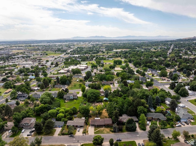 2713 N 650 E, North Ogden, UT 84414 - aerial view of residential area featuring mountains