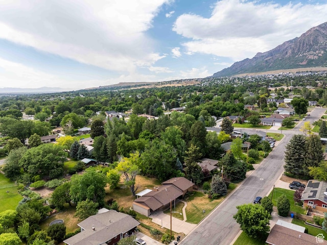 2713 N 650 E, North Ogden, UT 84414 - aerial view of residential area with mountains
