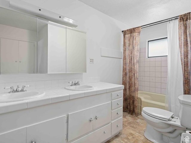 2713 N 650 E, North Ogden, UT 84414 - bathroom featuring double vanity and shower / bath combo with shower curtain