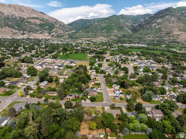 2713 N 650 E, North Ogden, UT 84414 - aerial overview of property's location featuring a mountainous background