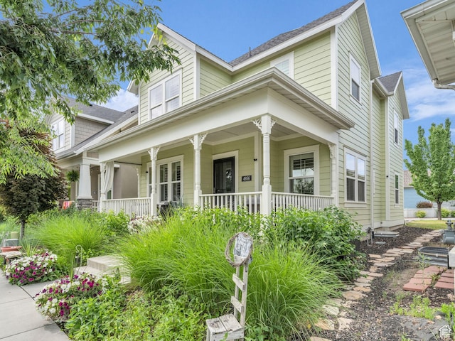 4956 W Vermillion Dr, South Jordan, UT 84009 - view of front of home with covered porch