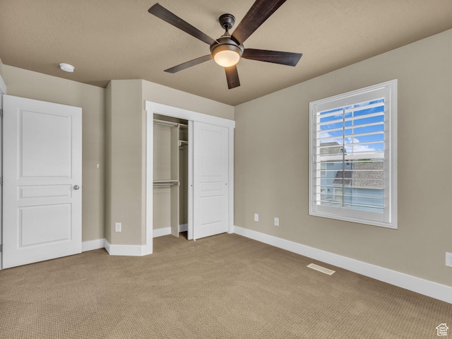 4956 W Vermillion Dr, South Jordan, UT 84009 - unfurnished bedroom with carpet floors, a closet, and ceiling fan