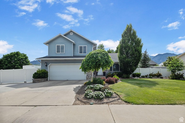 211 S 860 E, Orem, UT 84097 - view of front of property featuring an attached garage, concrete driveway, and stone siding
