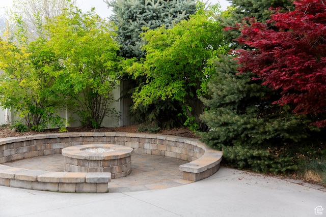 211 S 860 E, Orem, UT 84097 - view of patio with a fire pit